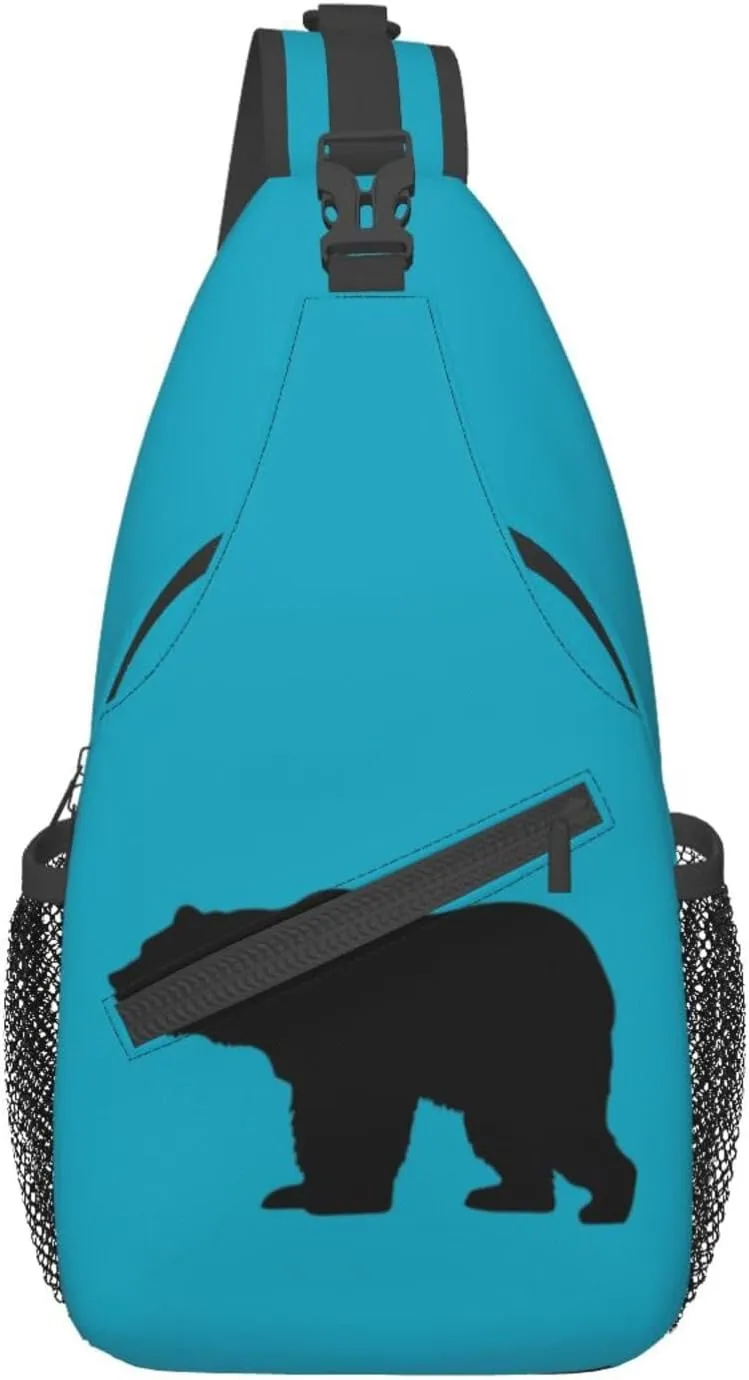 Lollipop Crossbody Sling Backpack Sling Bag Travel Hiking Chest Bag Daypack For Women Men