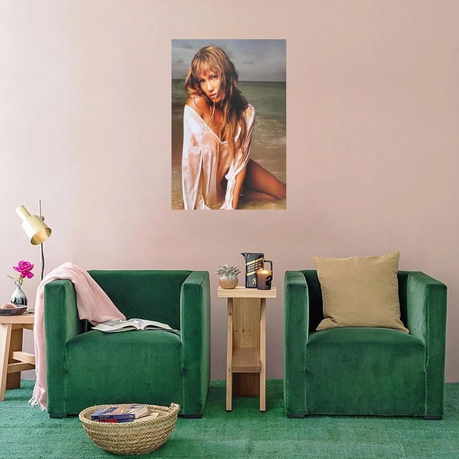 LXLCFHTD Jennifer Lopez (11) Canvas Poster Wall Art Decor Print Picture Paintings for Living Room Bedroom Decoration Unframe-style 20x30inch(50x75cm)