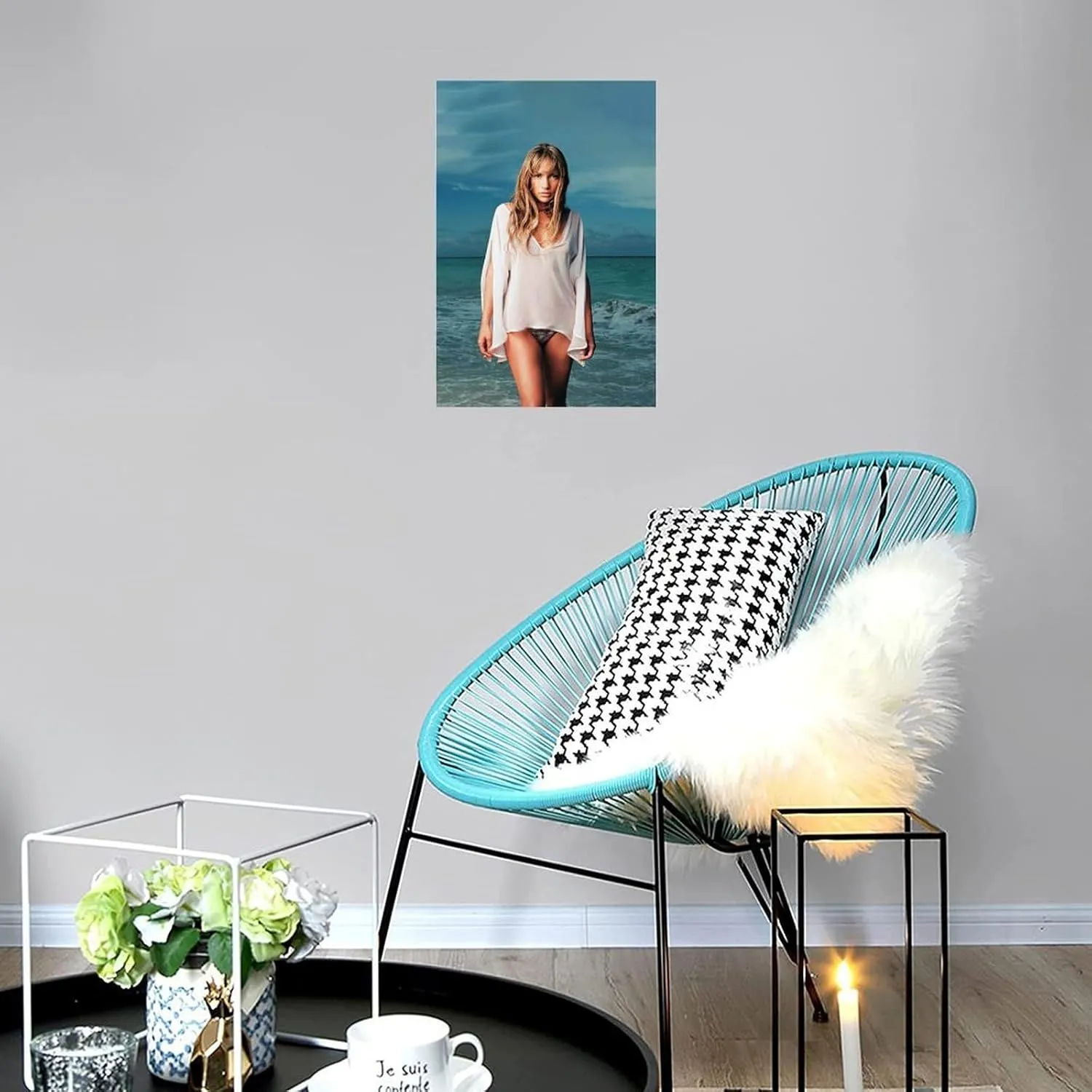 LXLCFHTD Jennifer Lopez (12) Canvas Poster Wall Art Decor Print Picture Paintings for Living Room Bedroom Decoration Unframe-style 16x24inch(40x60cm)