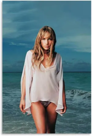 LXLCFHTD Jennifer Lopez (12) Canvas Poster Wall Art Decor Print Picture Paintings for Living Room Bedroom Decoration Unframe-style 16x24inch(40x60cm)