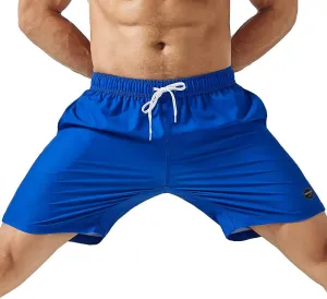maamgic Mens 7" Stretch Swim Trunks Quick Dry Mesh Lining Swimwear Bathing Suits