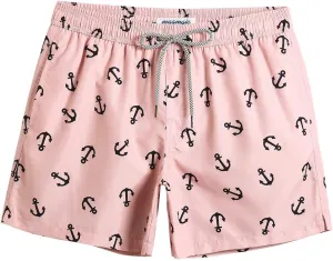 maamgic Mens Swim Trunks 5" with Mesh Lining Quick Dry Bathing Suits for Men Swim Shorts Swimwear