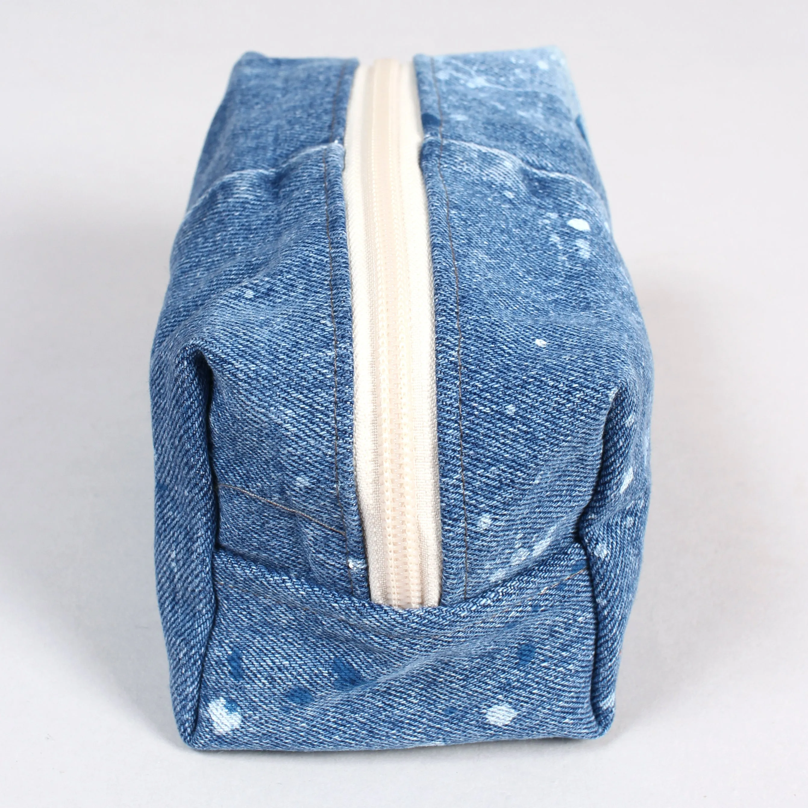 Makeup Bag - Denim Medium Indigo