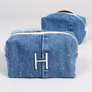 Makeup Bag - Denim Medium Indigo