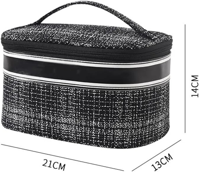 Makeup bag for women with high appearance value, large capacity portable skincare product storage bag, travel wash bag