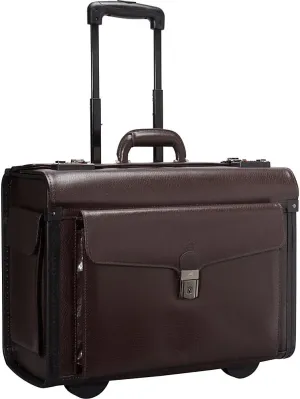 Mancini Business Collection Deluxe Wheeled Catalog Case