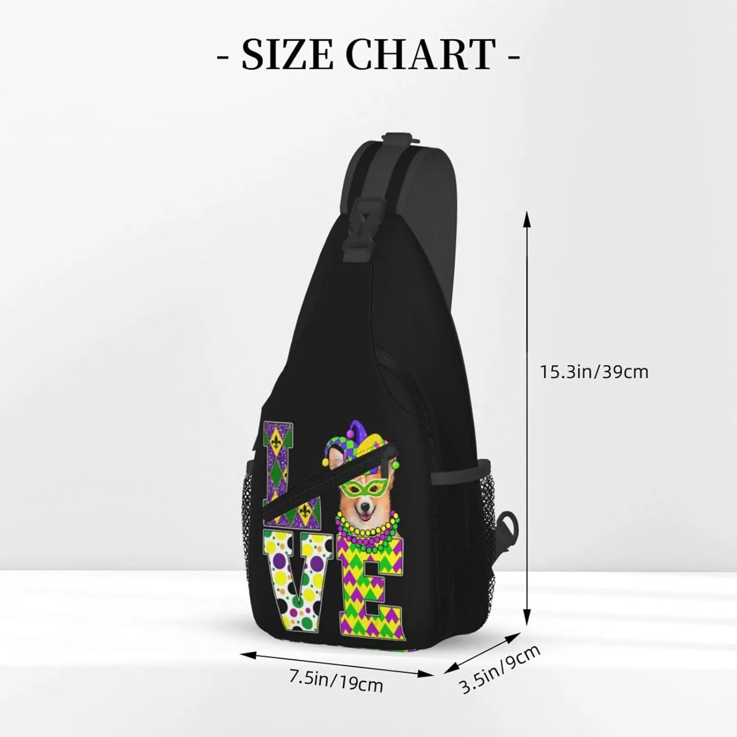 Mardi Gras Dear Liver Today Will Be A Rough One Sling Bag Crossbody Bag Casual Chest Bags Travel Shoulder Backpack