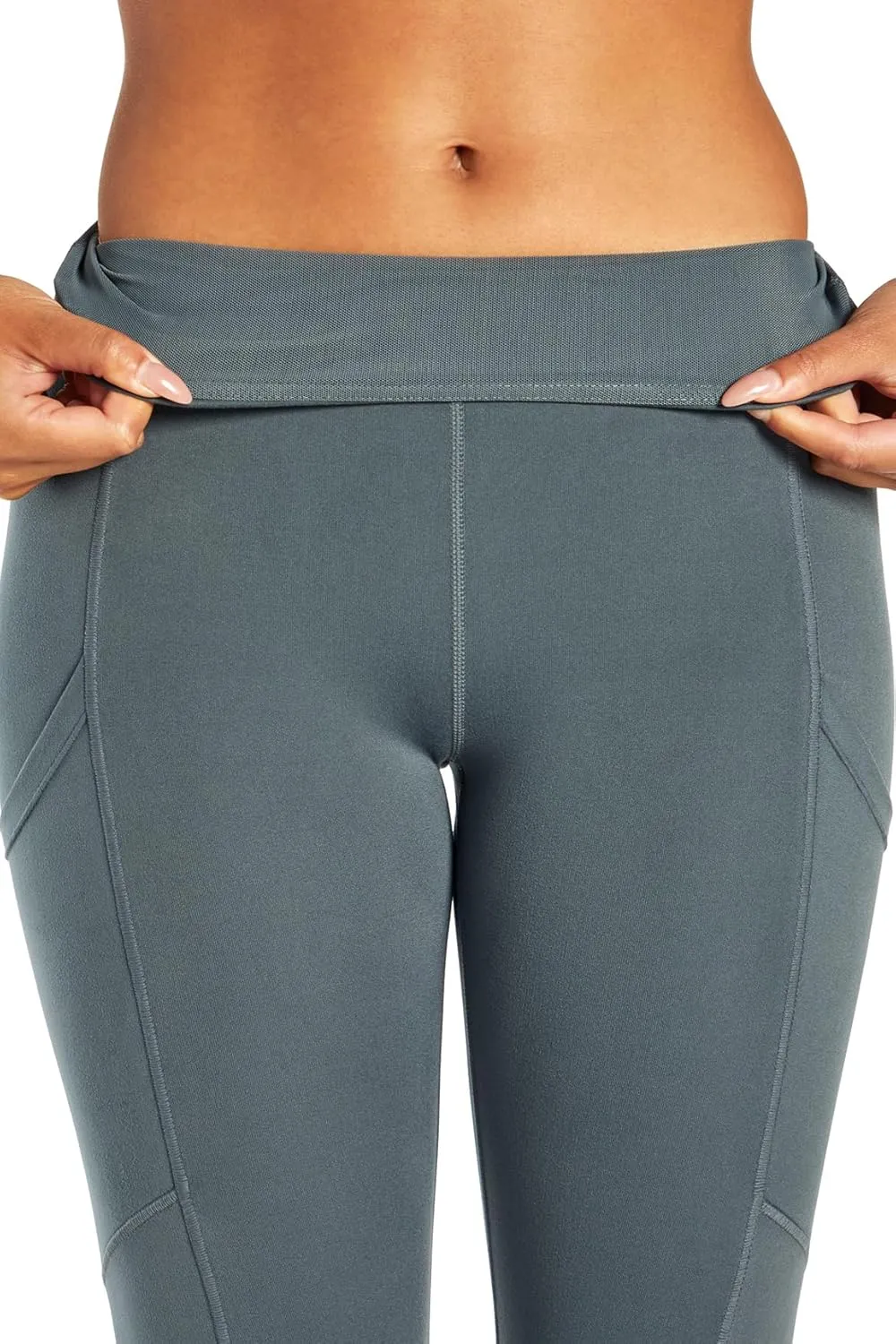 Marika Women's Morgan Tummy Control Pocket Capri Legging