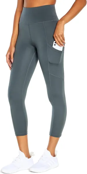 Marika Women's Morgan Tummy Control Pocket Capri Legging