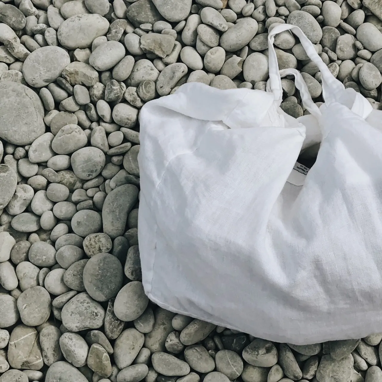 Market Tote - Heavy White