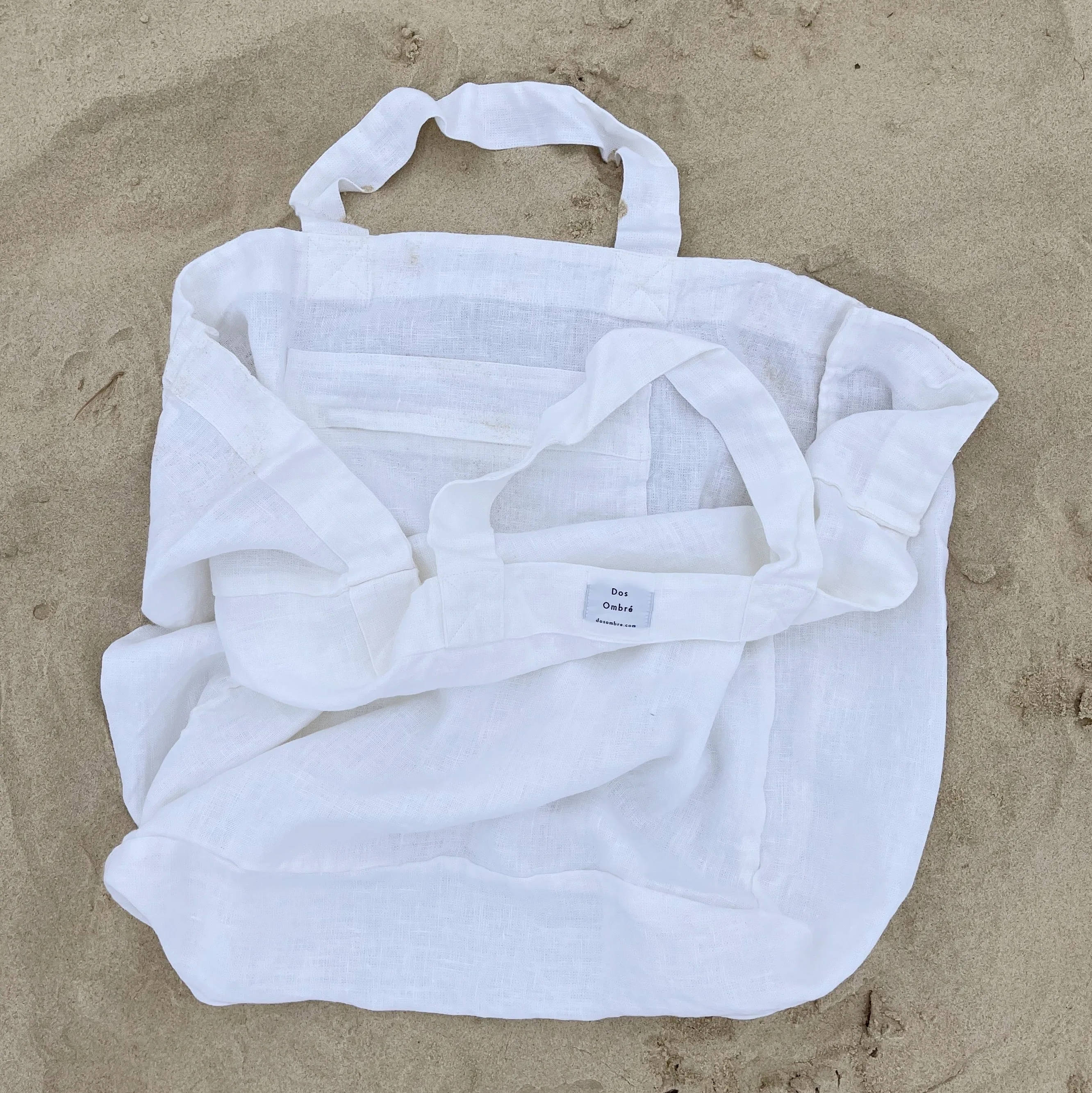 Market Tote - Heavy White