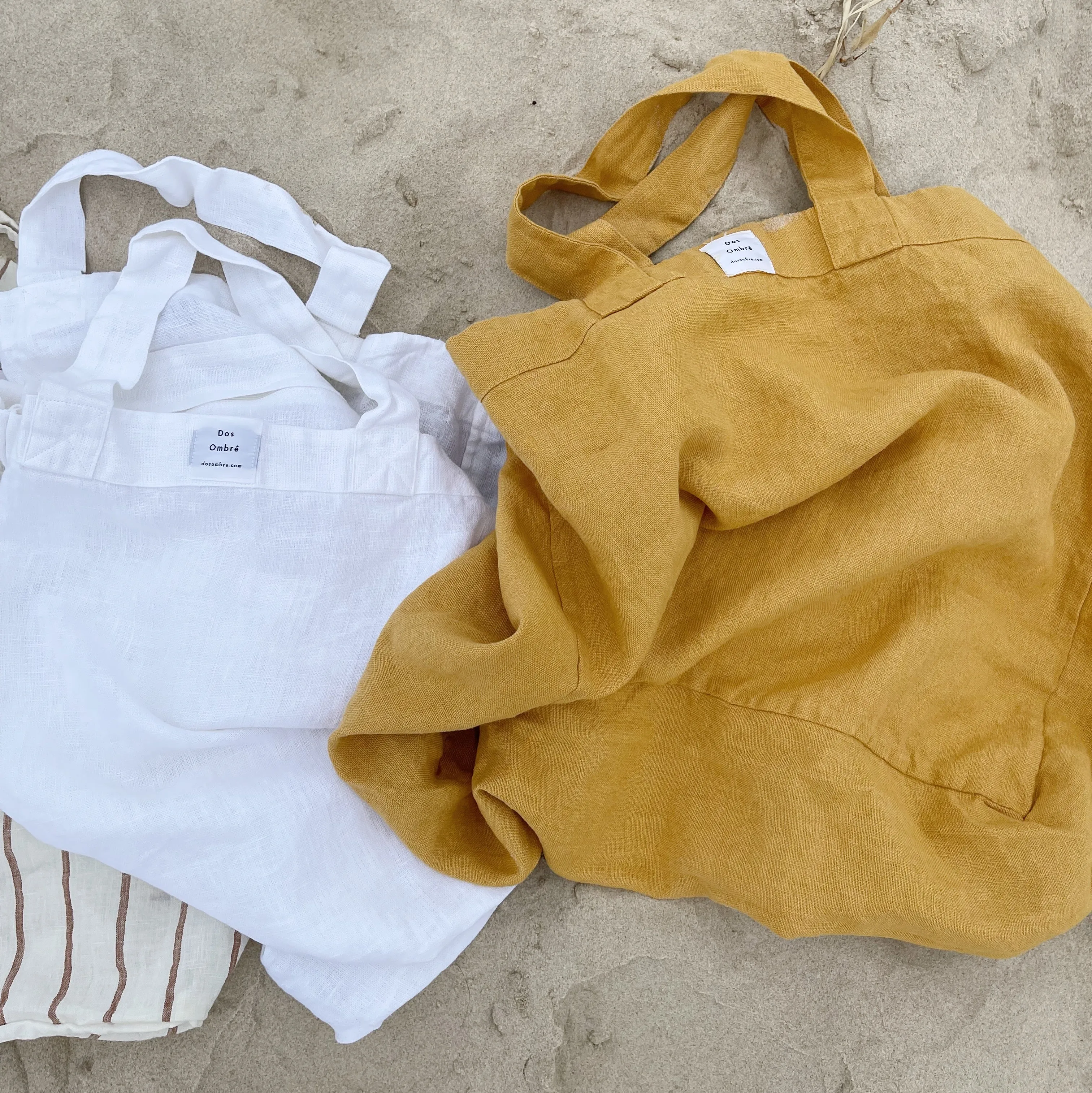 Market Tote - Heavy White