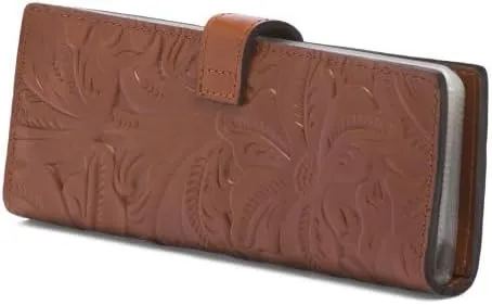 Marotta Card Holder - Tooled Leather