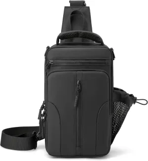MAYMOONER Anti Theft Crossbody Backpack Shoulder Sling Bag Men Women One Strap Motorcycle Messenger Bag Daypack for Cycling