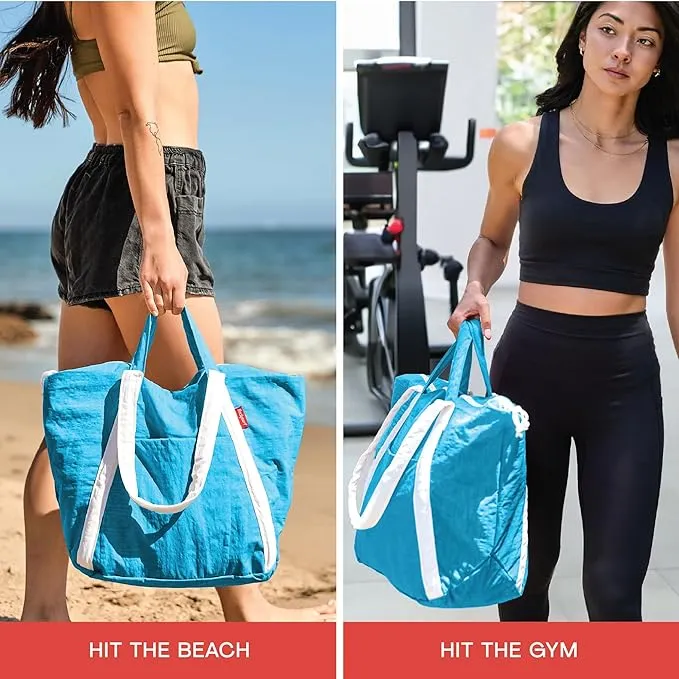 Medium Ripstop Nylon Waterproof Beach Bag