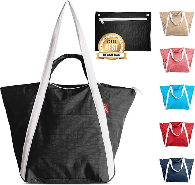 Medium Ripstop Nylon Waterproof Beach Bag