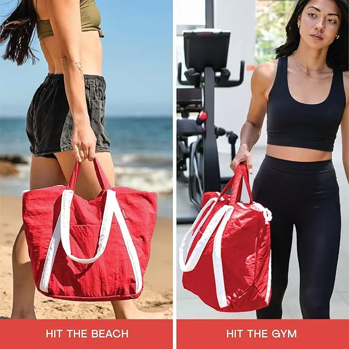 Medium Ripstop Nylon Waterproof Beach Bag