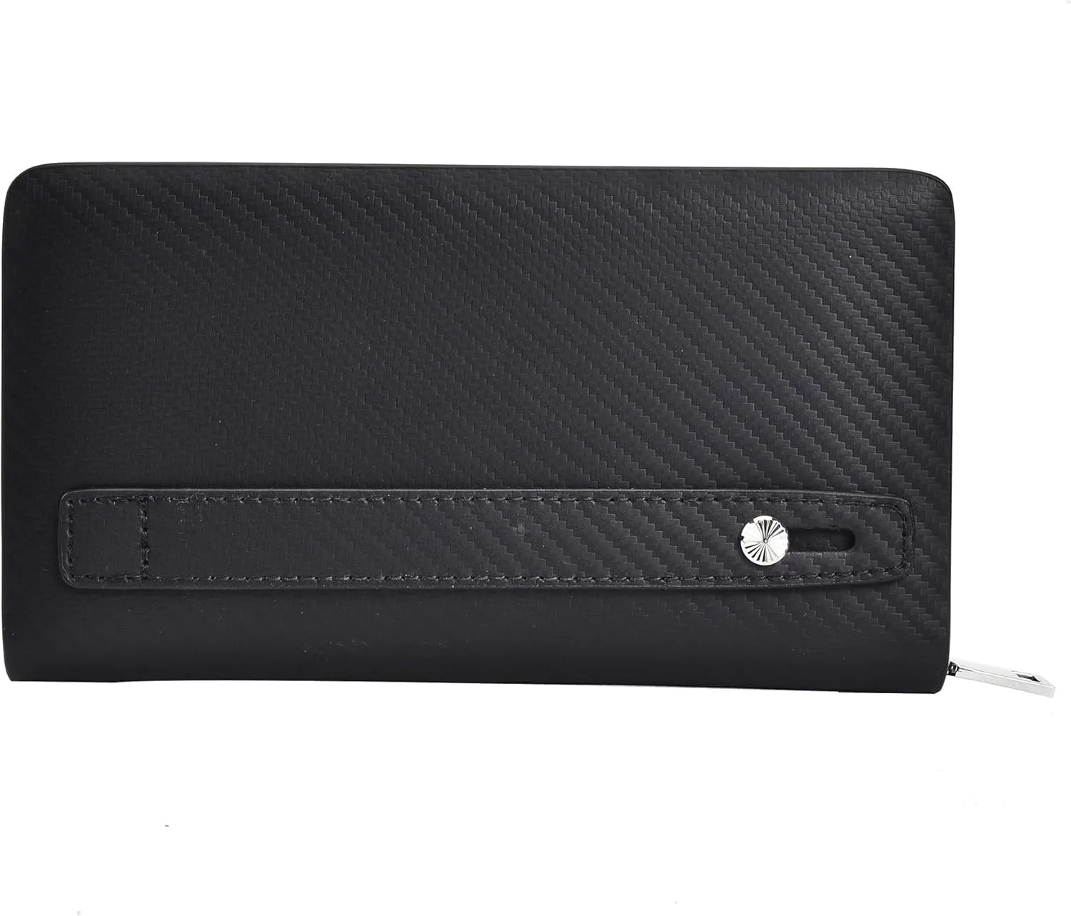 Men Clutch Bag Genuine Leather Wallet Long Purse Business Card Holder Case…