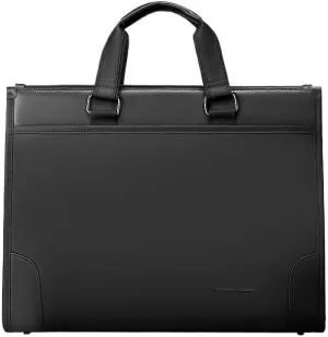 Men's Business Briefcase Black Handbag Laptop Bag Office Workplace