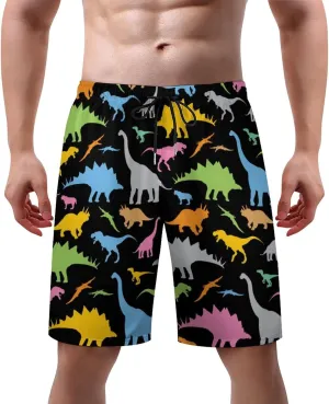 Mens Flag Swim Trunks Quick Dry Swim Beach Shorts with Mesh Lining XS-3XL