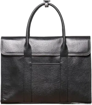 Men's Genuine Leather Business Bag Cowhide Wearing Trolley Case Business Briefcase Large Capacity Laptop Case