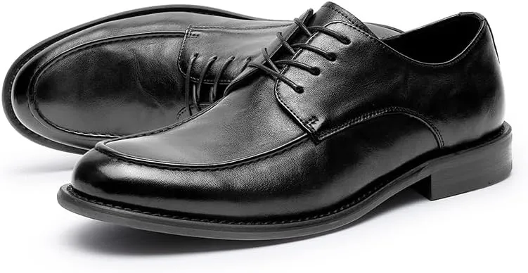 Men’s Lace-Up Oxfords, Leather Dress Shoes for Business