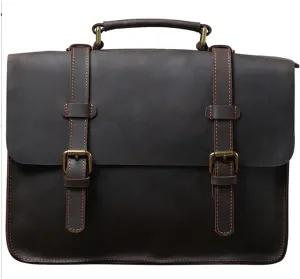 Men's Multifunctional Briefcase HandbagHigh CapacityShoulders Laptop Messenger Bag