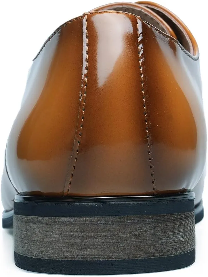 Mens Oxfords Formal Dress Tuxedo Derby Shoes Casual Wedding Fashion Walking Shoes for Men