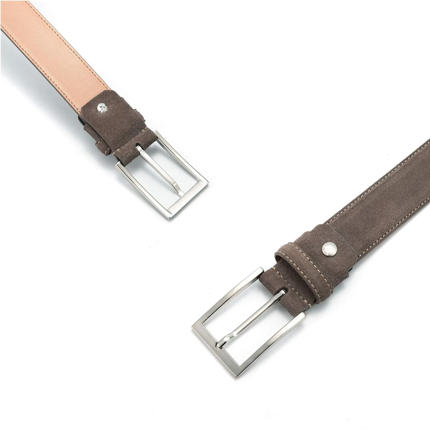Men's Suede Leather Belt