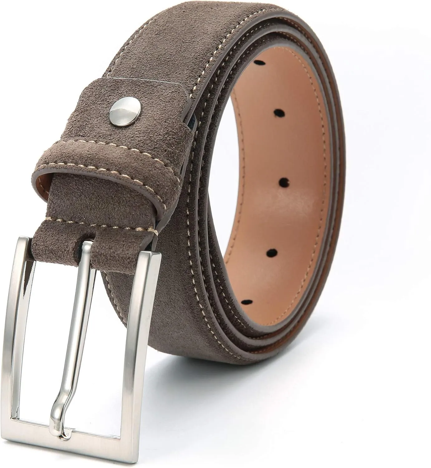 Men's Suede Leather Belt