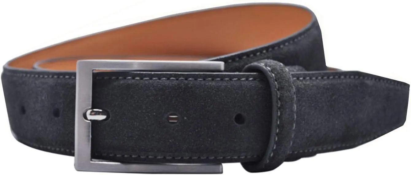 Men's Suede Leather Belt
