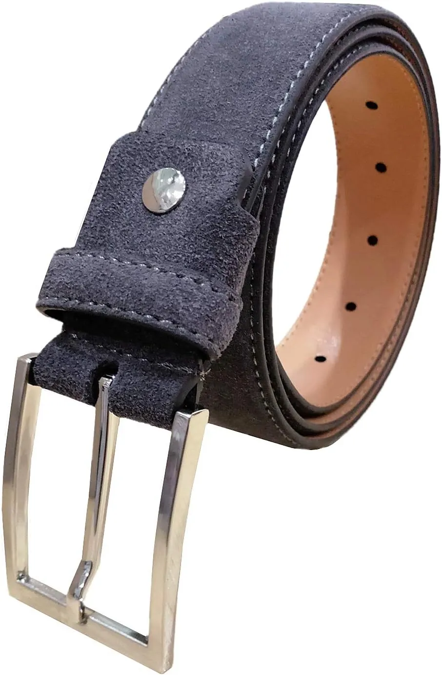 Men's Suede Leather Belt