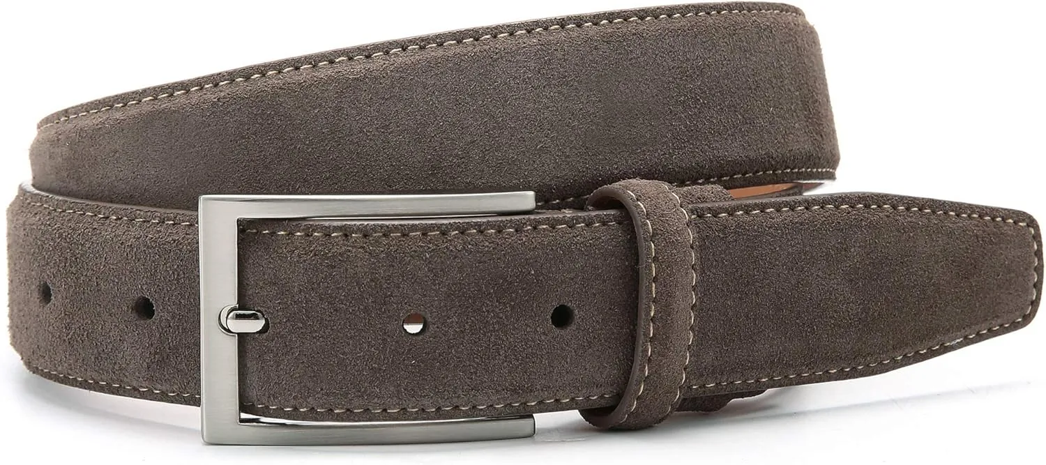 Men's Suede Leather Belt