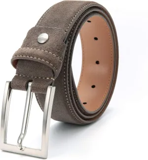 Men's Suede Leather Belt