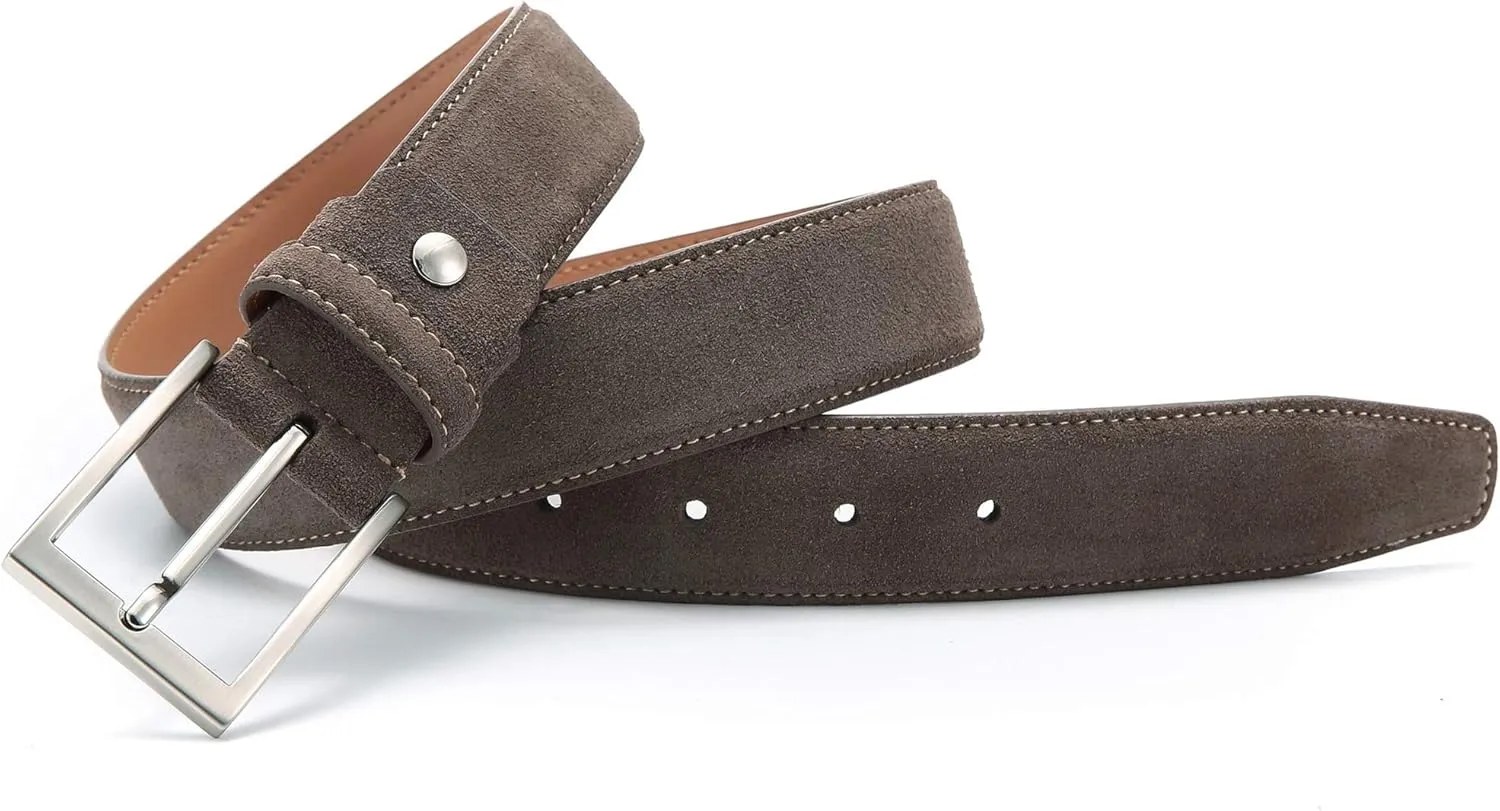 Men's Suede Leather Belt