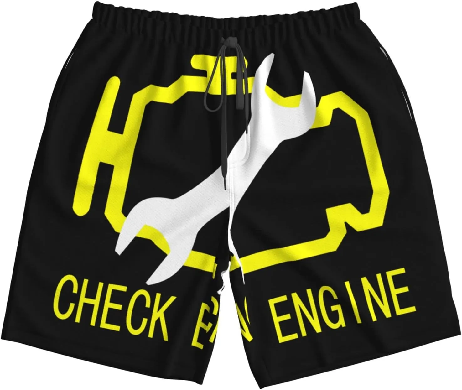 Men's Swim Trunks Bathing Mesh Lining Suit Swimsuits Beach Shorts with Pockets—16