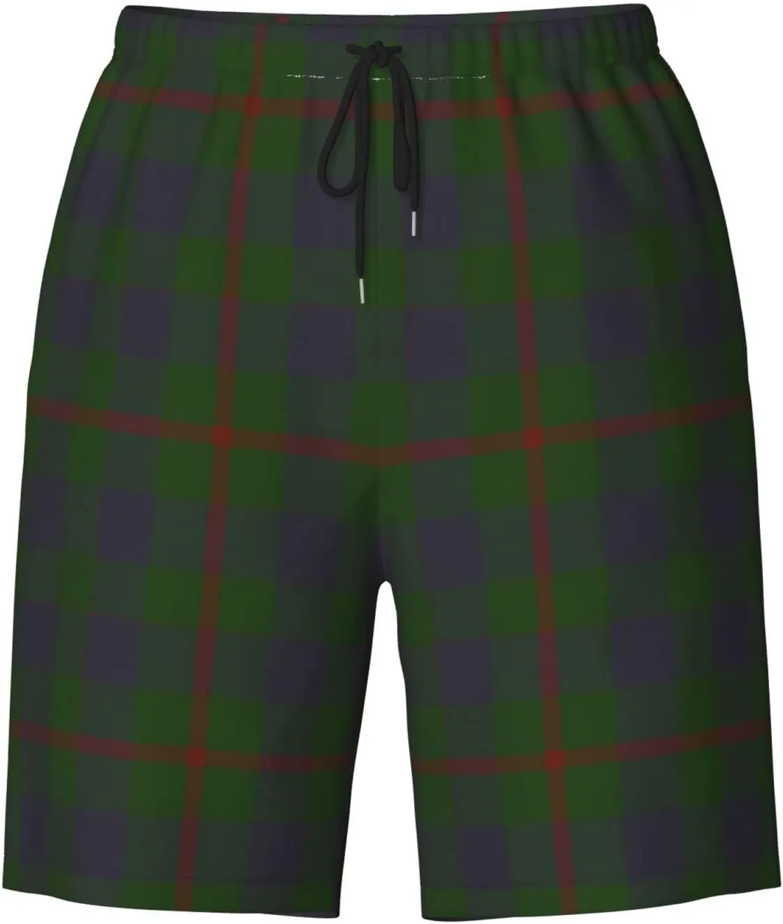 Men's Swim Trunks, Quick Dry Beach Shorts Summer Cool Beach Shorts with Mesh Lining