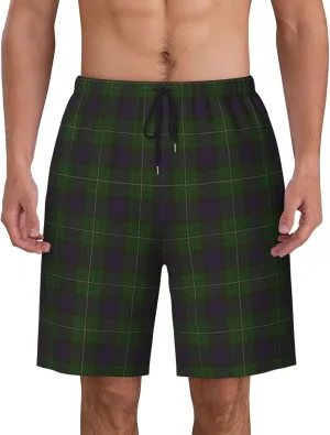 Men's Swim Trunks, Quick Dry Beach Shorts Summer Cool Beach Shorts with Mesh Lining