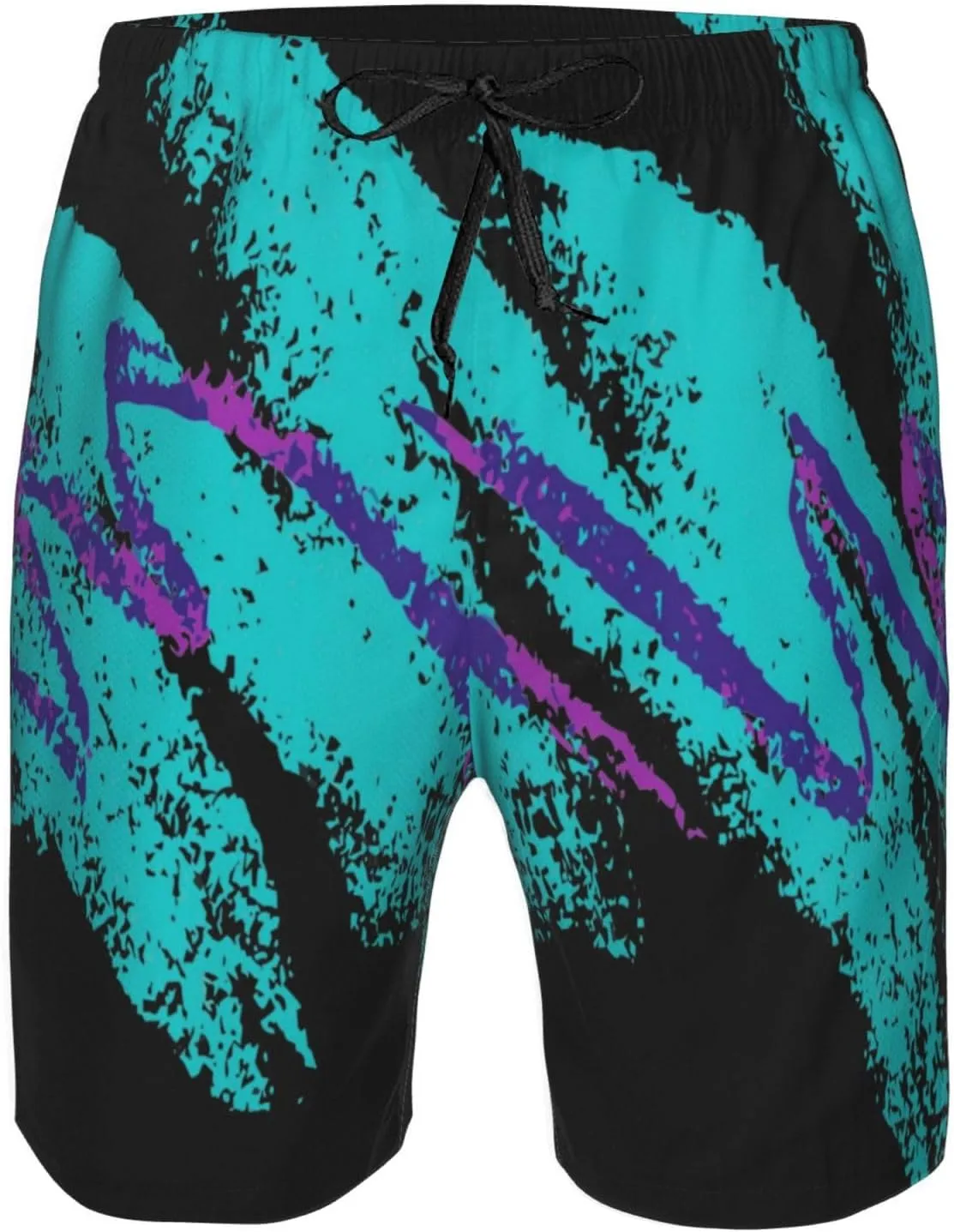 Mens Swim Trunks Quick Dry Board Shorts with Mesh Lining, Breathable Fit Beach Shorts Swimwear Bathing Suits