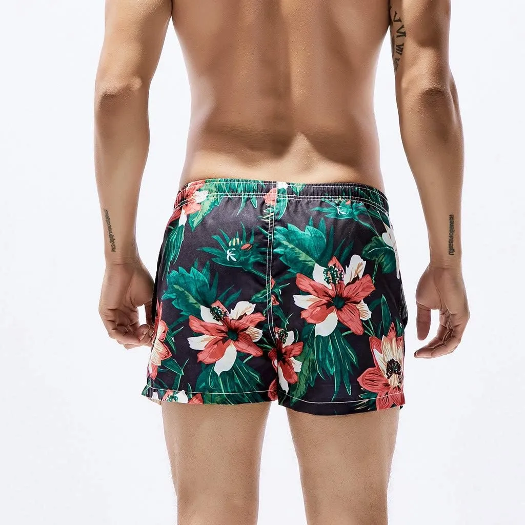 Mens Swim Trunks Trunks with Quick Dry Beach Shorts with Pockets Swim Trunks Men Mens Swim Trunks Summer Cool Quick