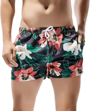 Mens Swim Trunks Trunks with Quick Dry Beach Shorts with Pockets Swim Trunks Men Mens Swim Trunks Summer Cool Quick