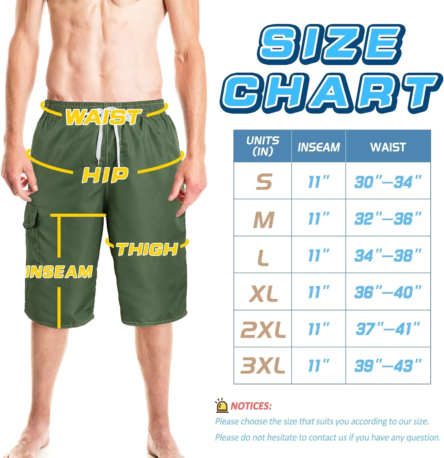 Mens Swimming Trunks Swim Trunks Quick Dry Swim Shorts with Mesh Lining Funny Swimwear Bathing Suits