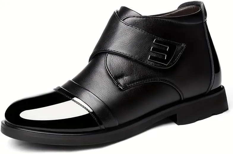 Men's Thermal Winter Boots Men's Casual Leather Shoes Mens Dress Shose Leather Business Shoes