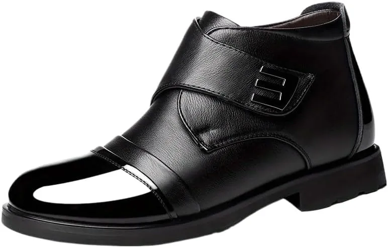 Men's Thermal Winter Boots Men's Casual Leather Shoes Mens Dress Shose Leather Business Shoes