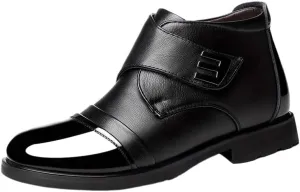 Men's Thermal Winter Boots Men's Casual Leather Shoes Mens Dress Shose Leather Business Shoes