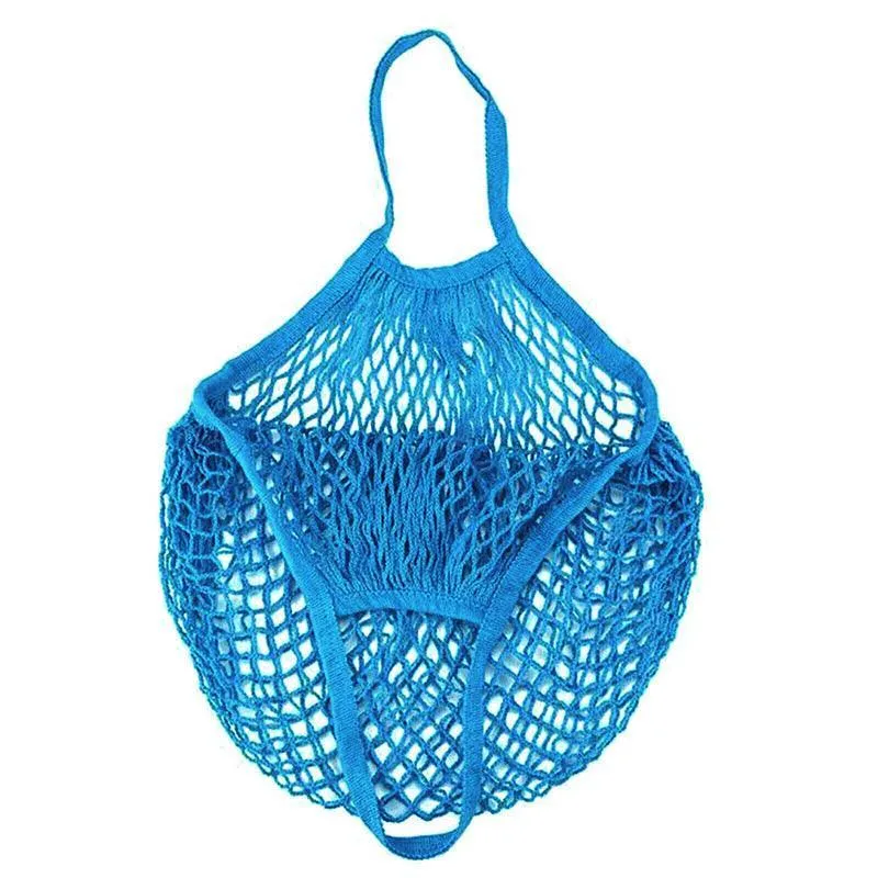 Mesh Net Turtle Bag String Shopping Bag Reusable Fruit Storage Handbag Totes Au
