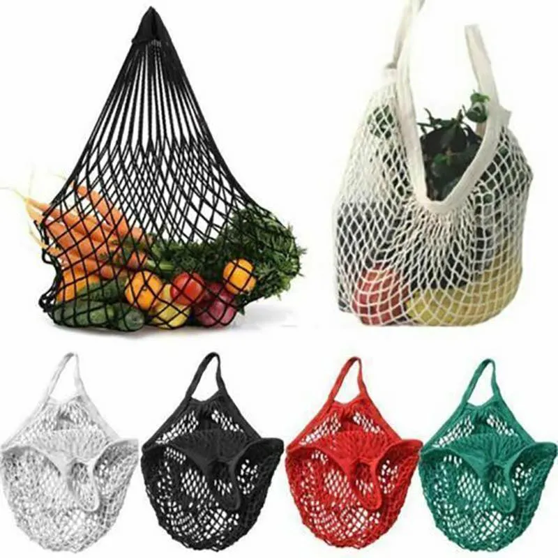 Mesh Net Turtle Bag String Shopping Bag Reusable Fruit Storage Handbag Totes Au
