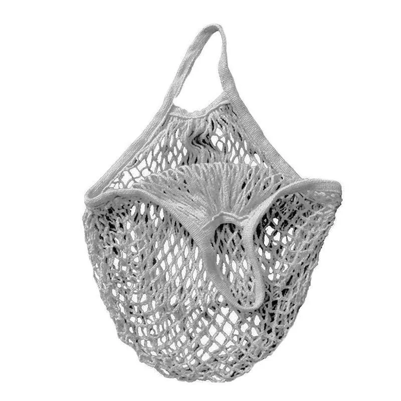 Mesh Net Turtle Bag String Shopping Bag Reusable Fruit Storage Handbag Totes Au