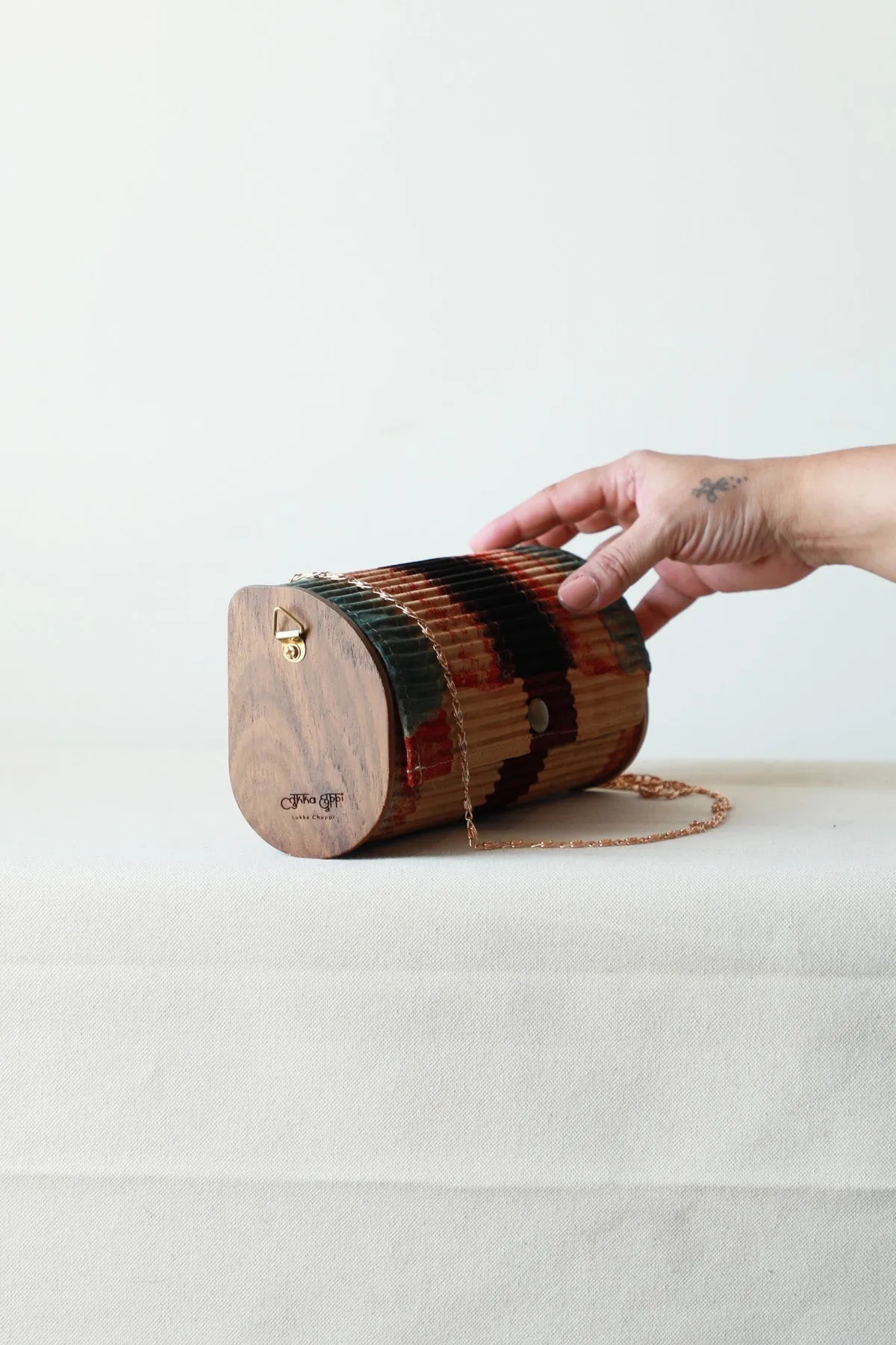 Meshi Upcycled Mini Clutch