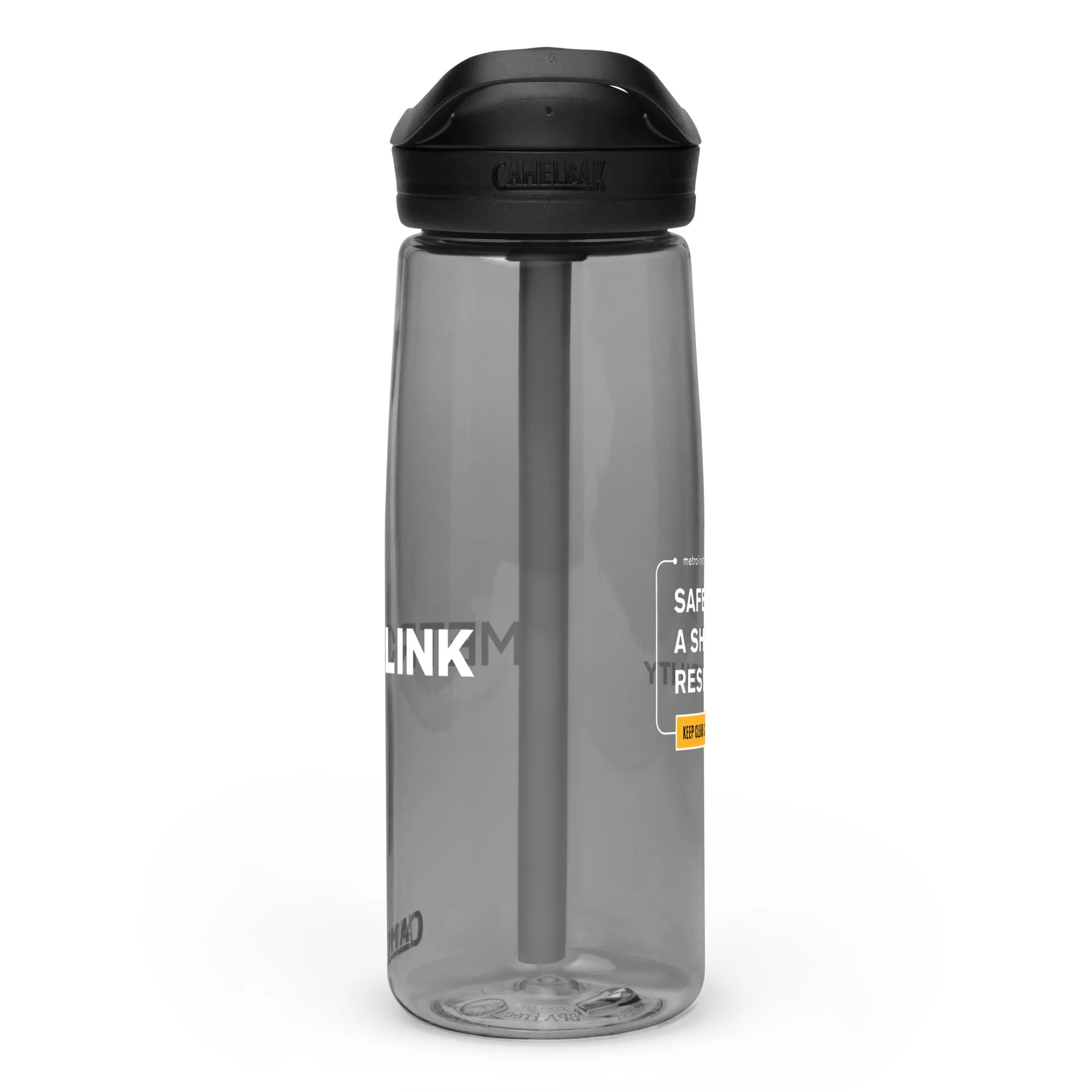 Metrolink Rail Safety Sports Water Bottle